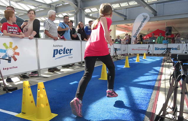Bild: REWE Kindersprint - Finale in der Marktpassage