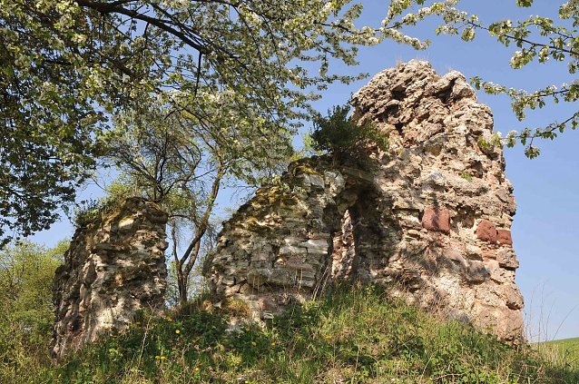 Bild: Die Ruine Bernecke ist ein beliebtes Wanderziel bei Uftrungen. Der geschichtstr&auml;chtige Ort geh&ouml;rt zu den Stationen zum Tag des Wanderns, am 13. Mai.