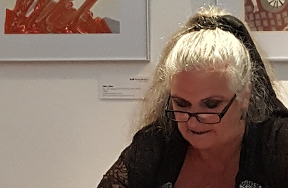Bild: Anja Eisner liest Edgar Allen Poe