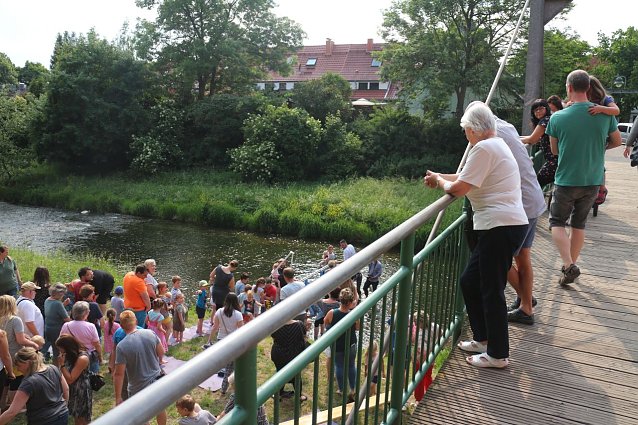 Bild: Anwassern an der Zorge