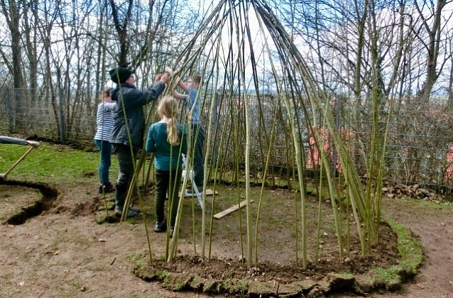Bild: Der "Dingplatz" der Bertold-Brecht Schule