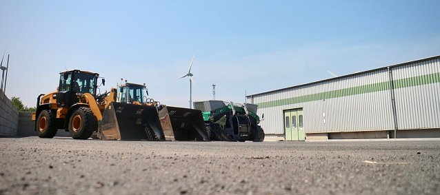 Bild: Mehr Platz f&uuml;r Gr&uuml;nabfall - S&uuml;dharzwerke weihen Anlagenerweiterung ein