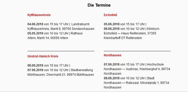 Bild: Termine, Termine