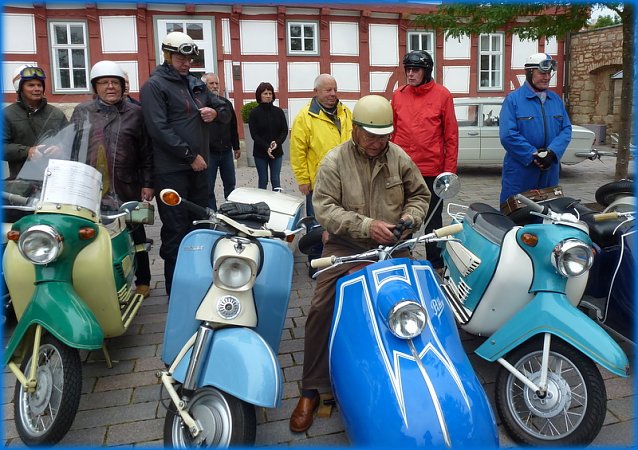 Bild: Rollertreffen in Aschenrode