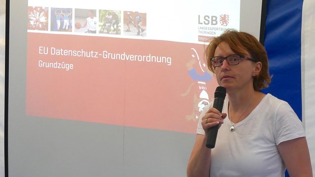 Bild: Die LSB-Datenschutzbeauftragte Anke Schiller-M&ouml;nch