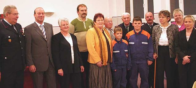 Bild: Geehrt