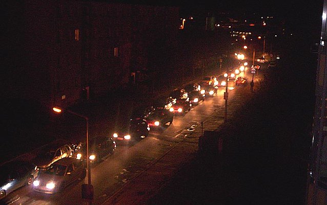 Bild: Nachts in Nordhausen