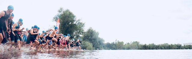 Bild: Der Startschuss f&uuml;r den 16. Scheuenhof-Triathlon f&auml;llt am Samstag