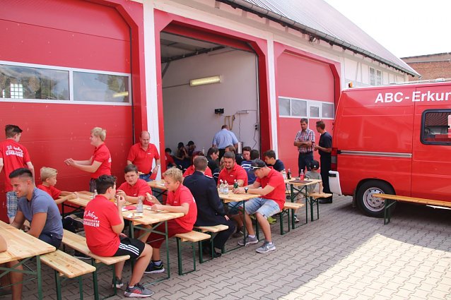 Bild: Hesser&ouml;der Feuerwehr feierte 25. Jubil&auml;um