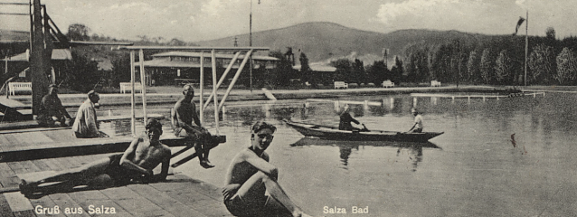 Bild: Das Salzaquellbad wird 90. Jahre alt
