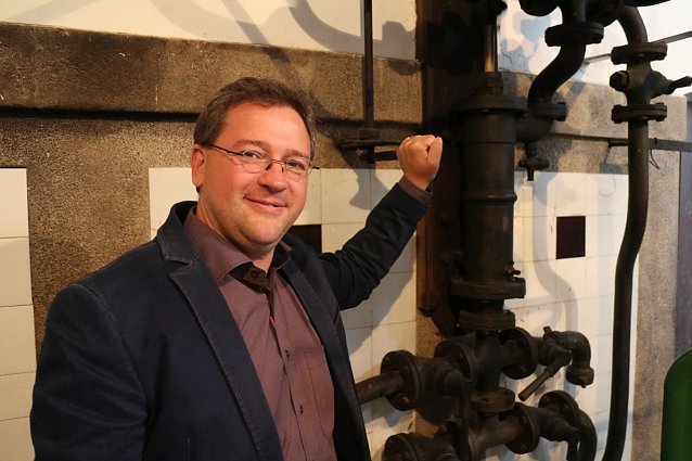 Bild: Altes Haus unter neuer Leitung: Thomas M&uuml;ller will die Echte Nordh&auml;user Traditionsbrennerei weiter entwickeln