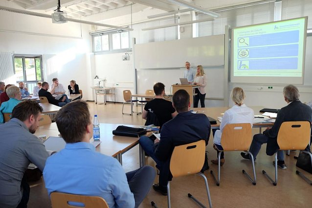 Bild: Die Workshop-Teilnehmer im August-Kramer-Institut der Hochschule Nordhausen
