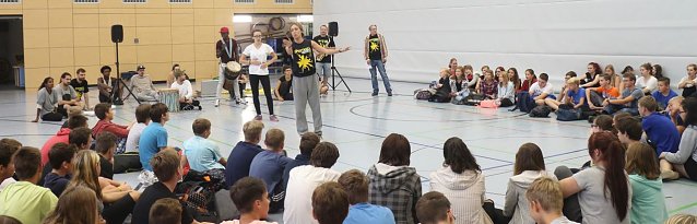 Bild: Die "Instant Acts" 2016 in Heringen