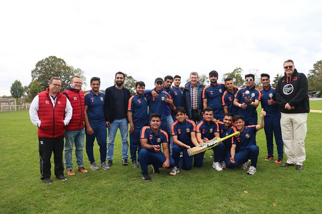 Bild: Nordhausens erste Cricket-Mannschaft