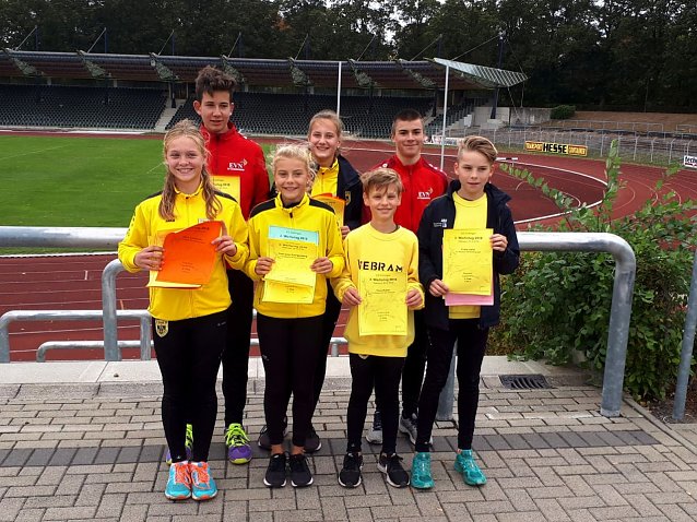 Bild: Am vorletzten Wochenende im September machten sich sieben Nordh&auml;user Leichtathleten, unter der Leitung ihres Wurftrainers Jons Anhalt vom HSG Nordhausen, auf den Weg nach G&ouml;ttingen in das Jahnstadion