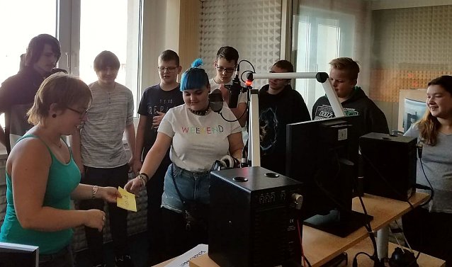 Bild: Medienprojekt an der Albert-Schweitzer-Schule Bleicherode