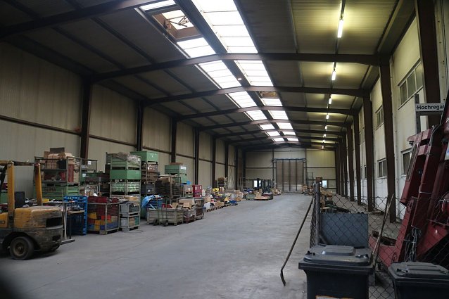 Bild: Alte Halle, bald neues Forschungszentrum