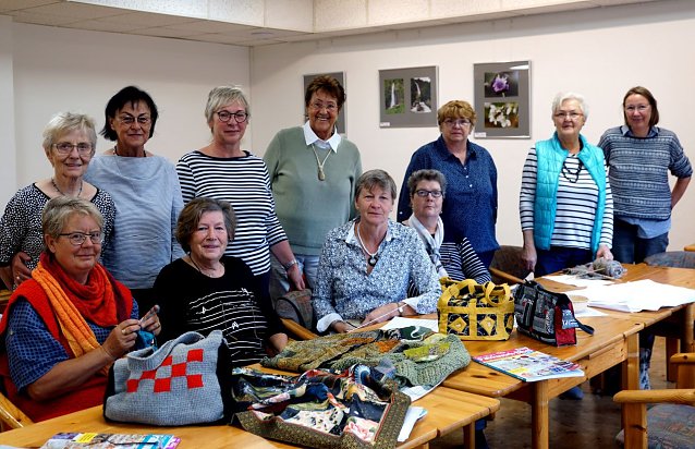 Bild: Patchwork-Kunst im Tabakspeicher