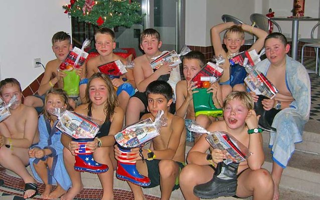 Bild: Nikolaus-Spa&szlig; im Badehaus