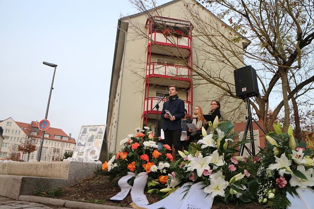 Bild: Gedenken an die Reichspogromnacht in Nordhausen