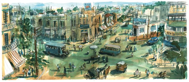 Bild: Ein zentrales Werk im Programm ist mit Jens Harders ''Ticket to God'' der Stadt Jerusalem gewidmet