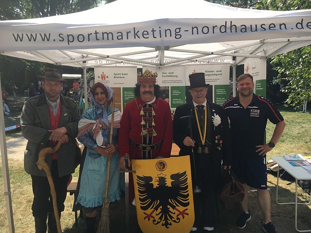 Bild: Die Sportjugend kann auf ein erfolgreiches Jahr zur&uuml;ckblicken, auch beim Rolandsfest war man aktiv dabei