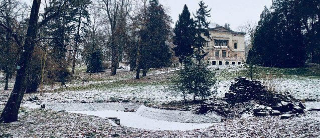Bild: Die Teiche im Park Hohenrode sollen wieder Wasser f&uuml;hren