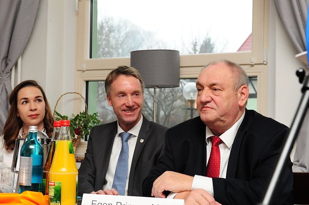 Bild: Carolin Gerbothe, Raymond Walk und Egon Primas 