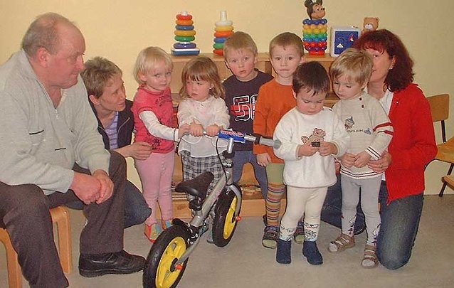 Bild: Freude bei den Kleinen