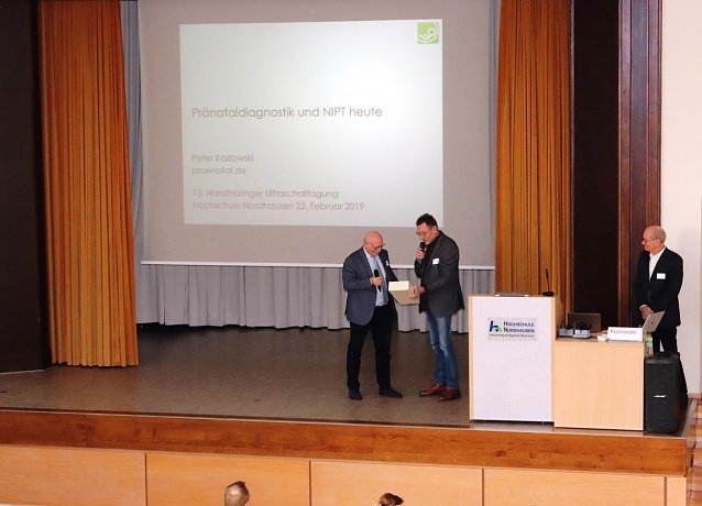 Bild: Prof. Dr. med. Merz (Frankfurt/M.), Dr. med. Hesse (Harztor), Prof. Dr. med. Kozlowski (D&uuml;sseldorf) v.l.n.r.