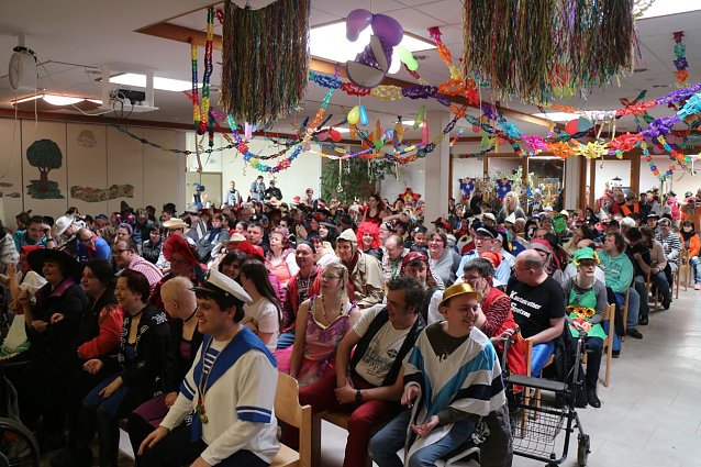 Bild: Rosenmontag bei der Nordth&uuml;ringer Lebenshilfe