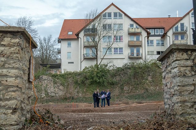 Bild: Baustart am Humboldt-Gymnasium