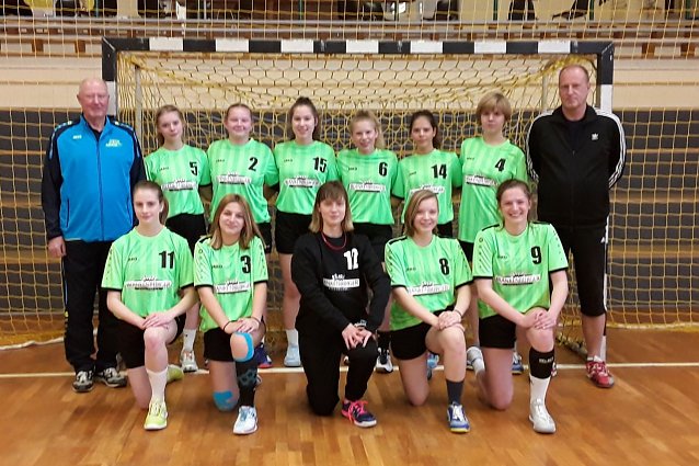 Bild: F&uuml;r die weibliche B-Jugend des Nordh&auml;user SV ist am vergangenen Wochenende eine schwierige Handball-Saison zu Ende gegangen