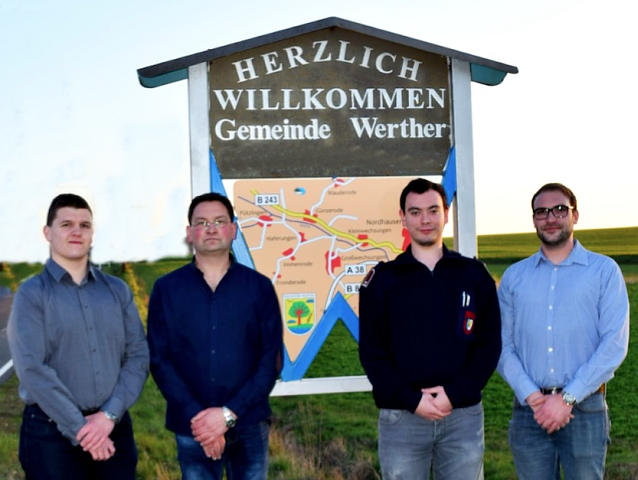Bild: Die Kommunalwahlen stehen vor der T&uuml;r, so hat sich in der Gemeinde Werther eine neue W&auml;hlergruppe gegr&uuml;ndet. Feuerwehr & mehr m&ouml;chte aktiv im Gemeinderat mitwirken