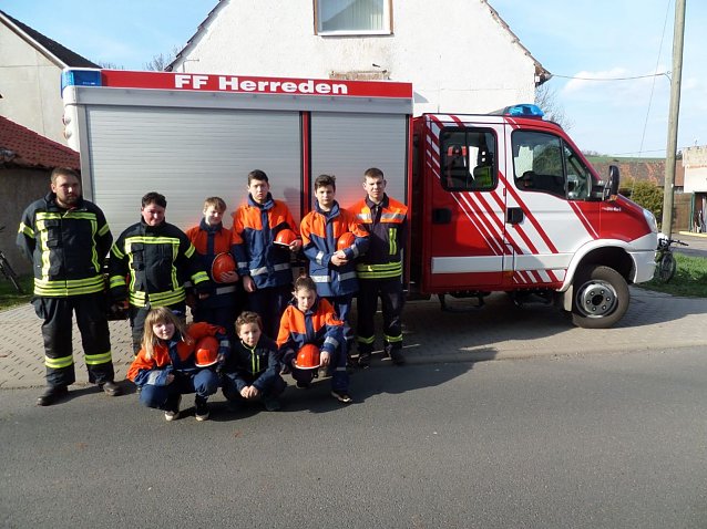 Bild: Die Jugendfeuerwehr Herreden stellt sich vor