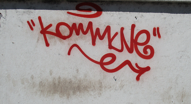Bild: Vandalismus in der Innenstadt