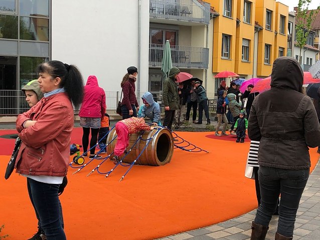 Bild: Spielgarten in der B&auml;ckerstra&szlig;e