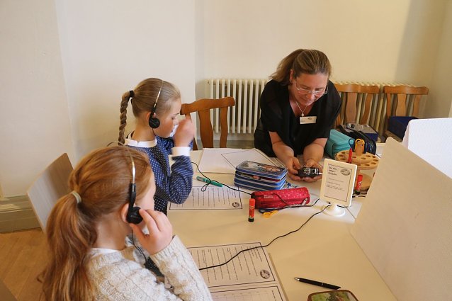Bild: Vorlesewettbewerb im Heringer Schloss