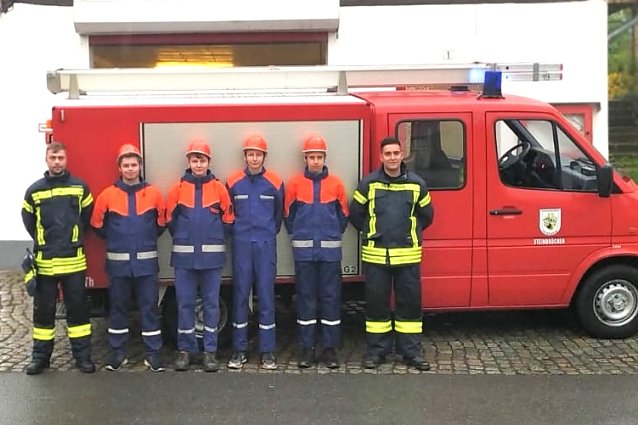 Bild: Die Jugendfeuerwehr Steinbr&uuml;cken