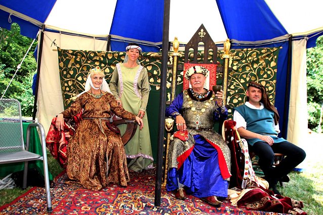 Bild: Auch Heinrich und Mathilde werden sich beim Rolandsfest zeigen