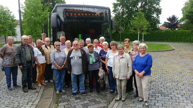 Bild: Auf in die Therme - unter diesem Motto charterte die  Rheuma-Liga Nordhausen Ende Mai einen Bus. Die allj&auml;hrliche Tagesfahrt der Selbsthilfegruppe f&uuml;hrte diesmal nach Bad Langensalza