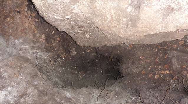 Bild: Alte H&ouml;hle am Kohnstein wiedergefunden