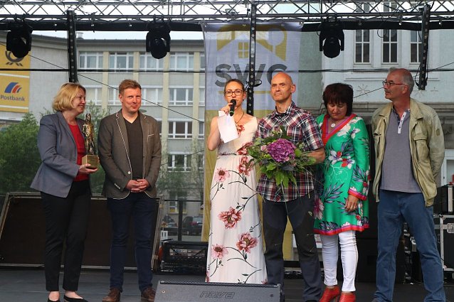 Bild: Der Goldene Roland ging in diesem Jahr an Frank Pelny