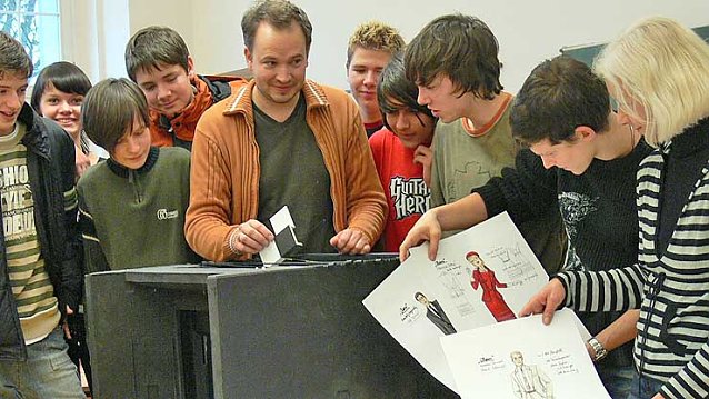 Bild: Patenklasse f&uuml;rs Musical