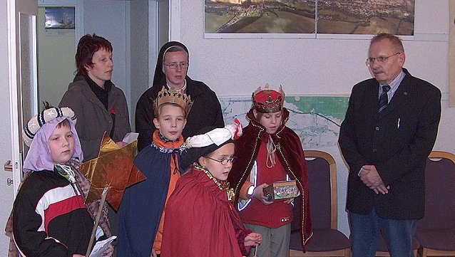 Bild: Sternsinger in Sollstedt