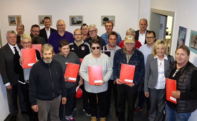 Bild: Die Teilnehmer im BBZ