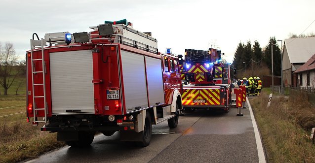 Bild: Brand in Helenenhof