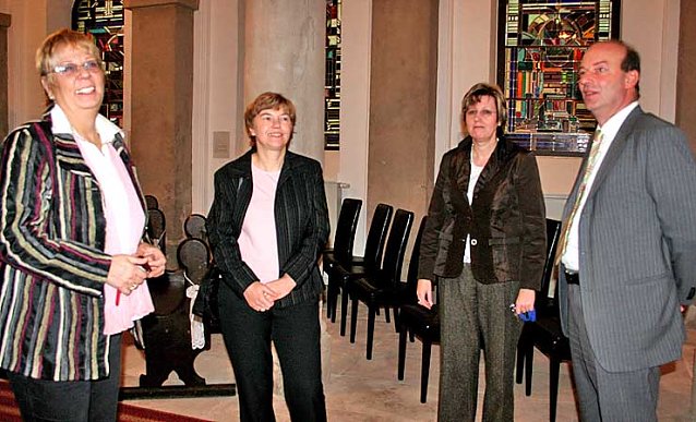 Bild: Gothe, Dr. Mehne, Claus, R&ouml;der (v.l.n.r.)