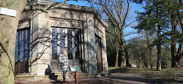 Bild: Im Park Hohenrode bereitet man sich auf die Bundesgartenschau im kommenden Jahr vor