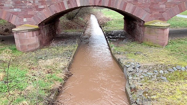Bild: Wasserstand am Nachmittag